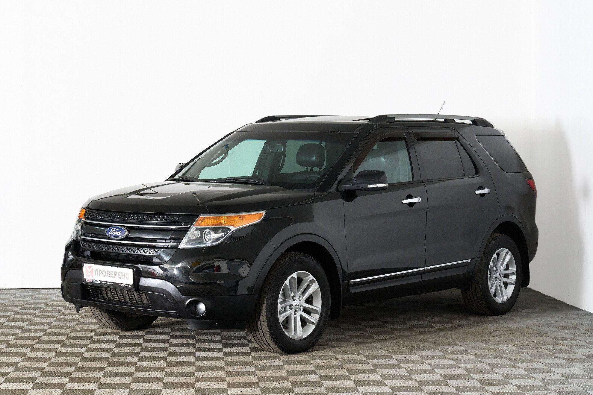 Ford Explorer 2014, черный