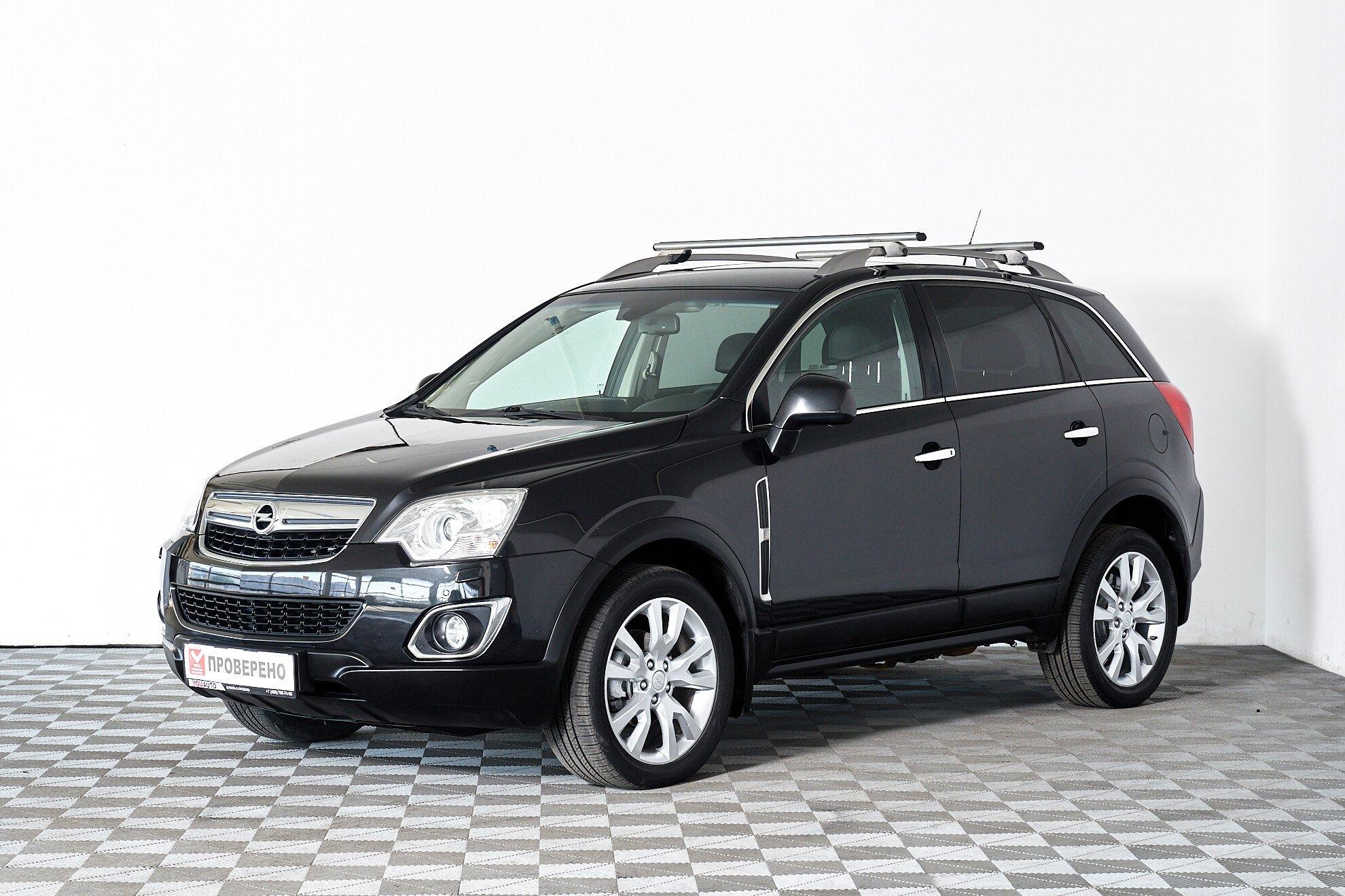 Opel Antara 2012, черный