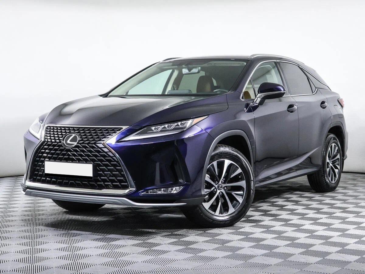 Lexus RX 2019, синий