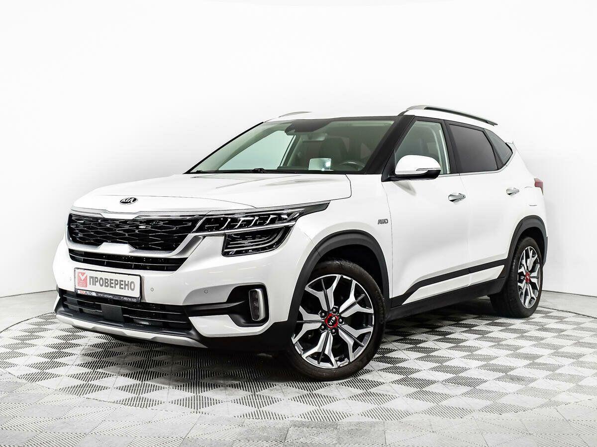 Kia Seltos 2022, белый