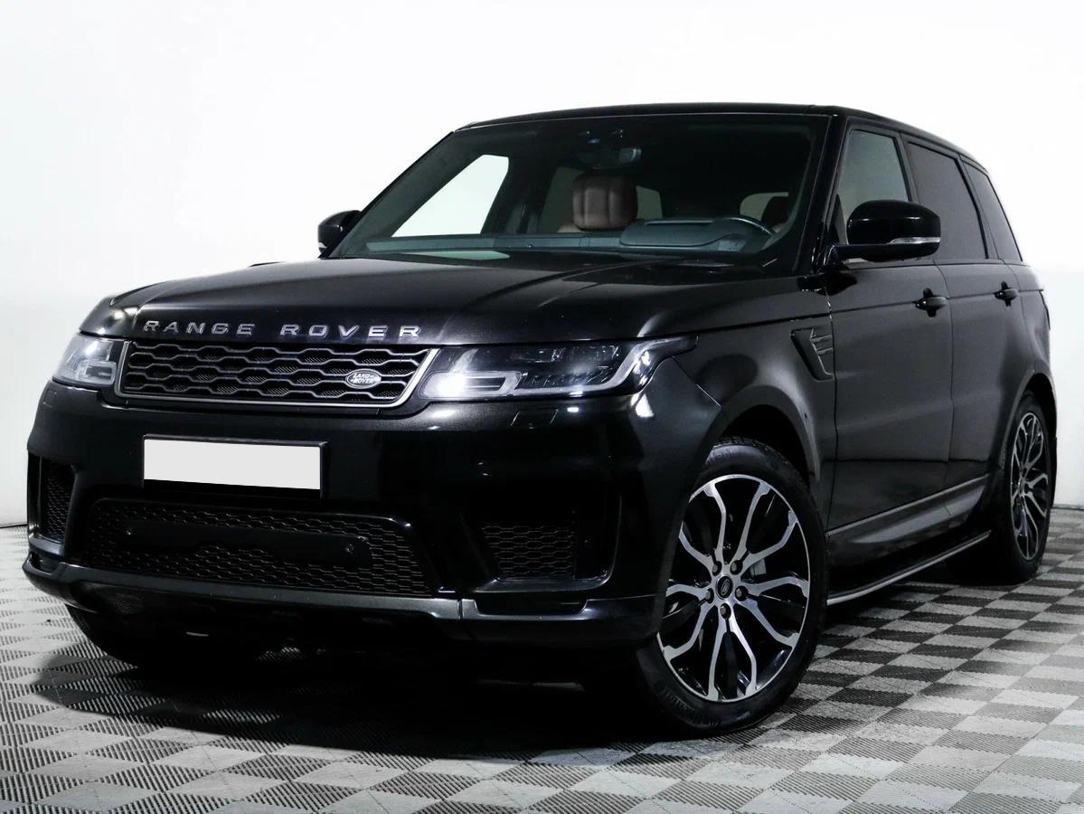 Land Rover Range Rover Sport 2018, черный