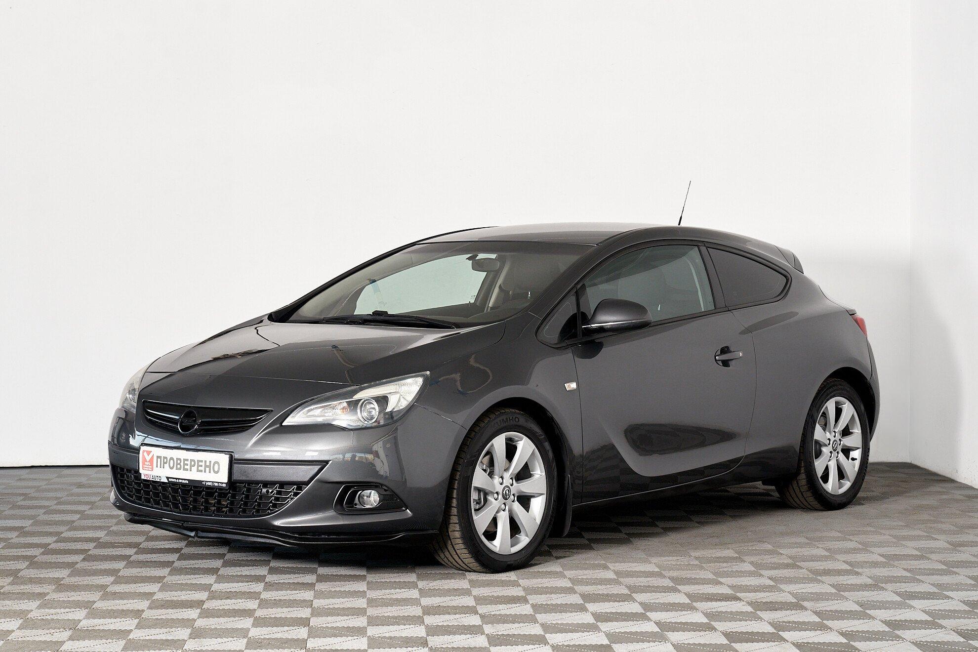 Opel Astra 2015, серый