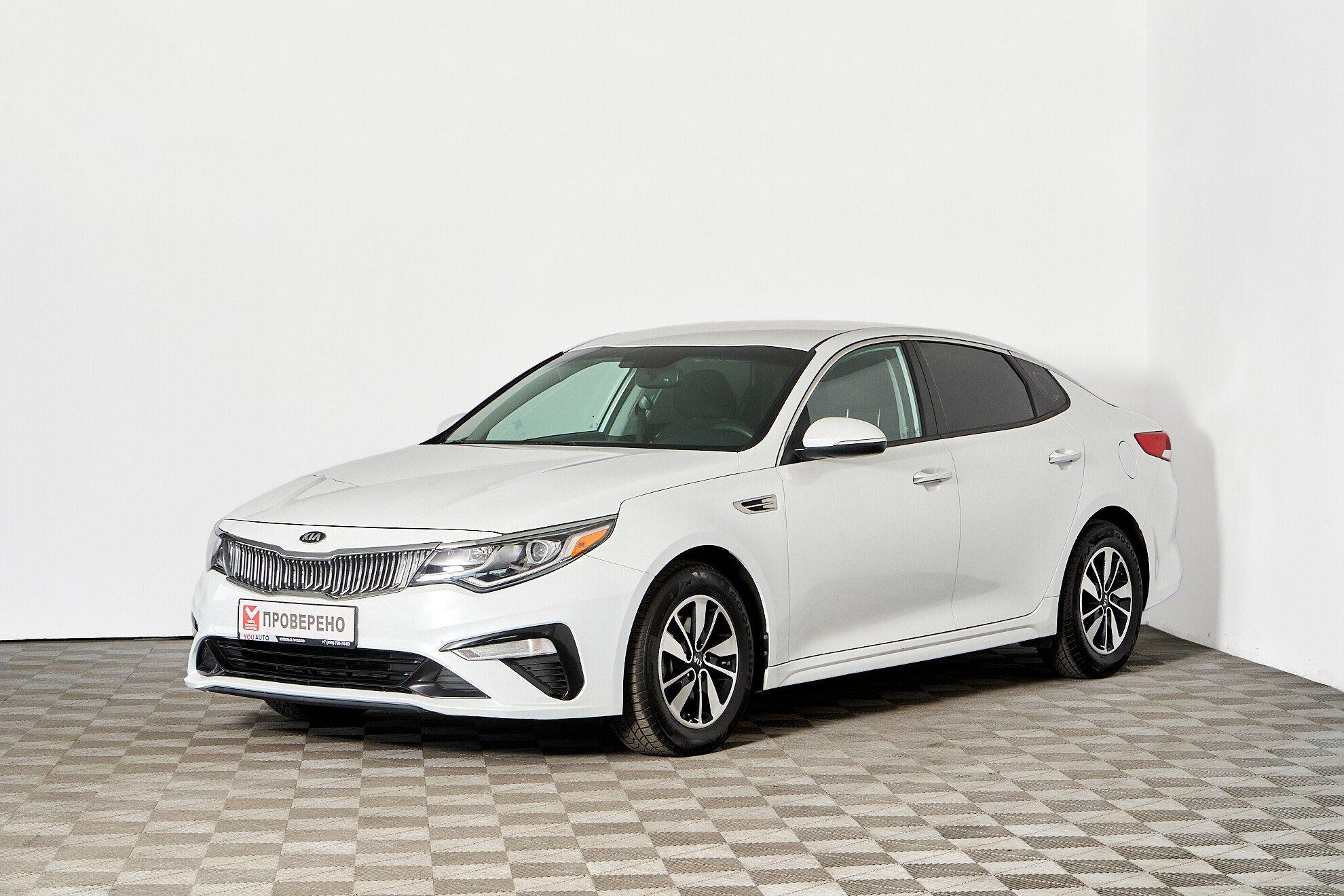 Kia Optima 2017, белый