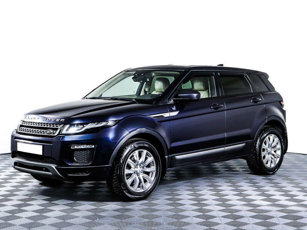 Land Rover Range Rover Evoque 2018, синий