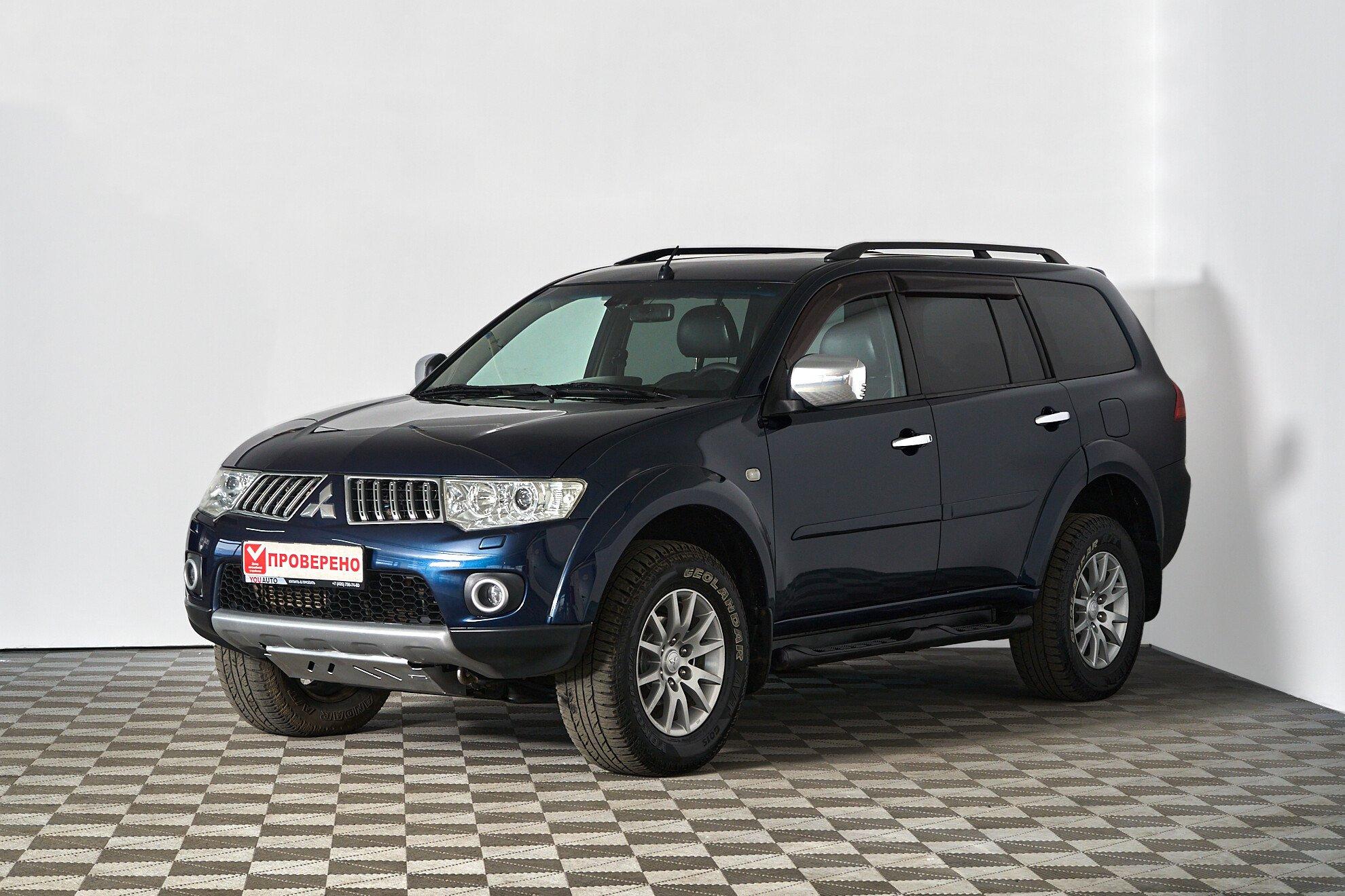 Mitsubishi Pajero Sport 2012, синий