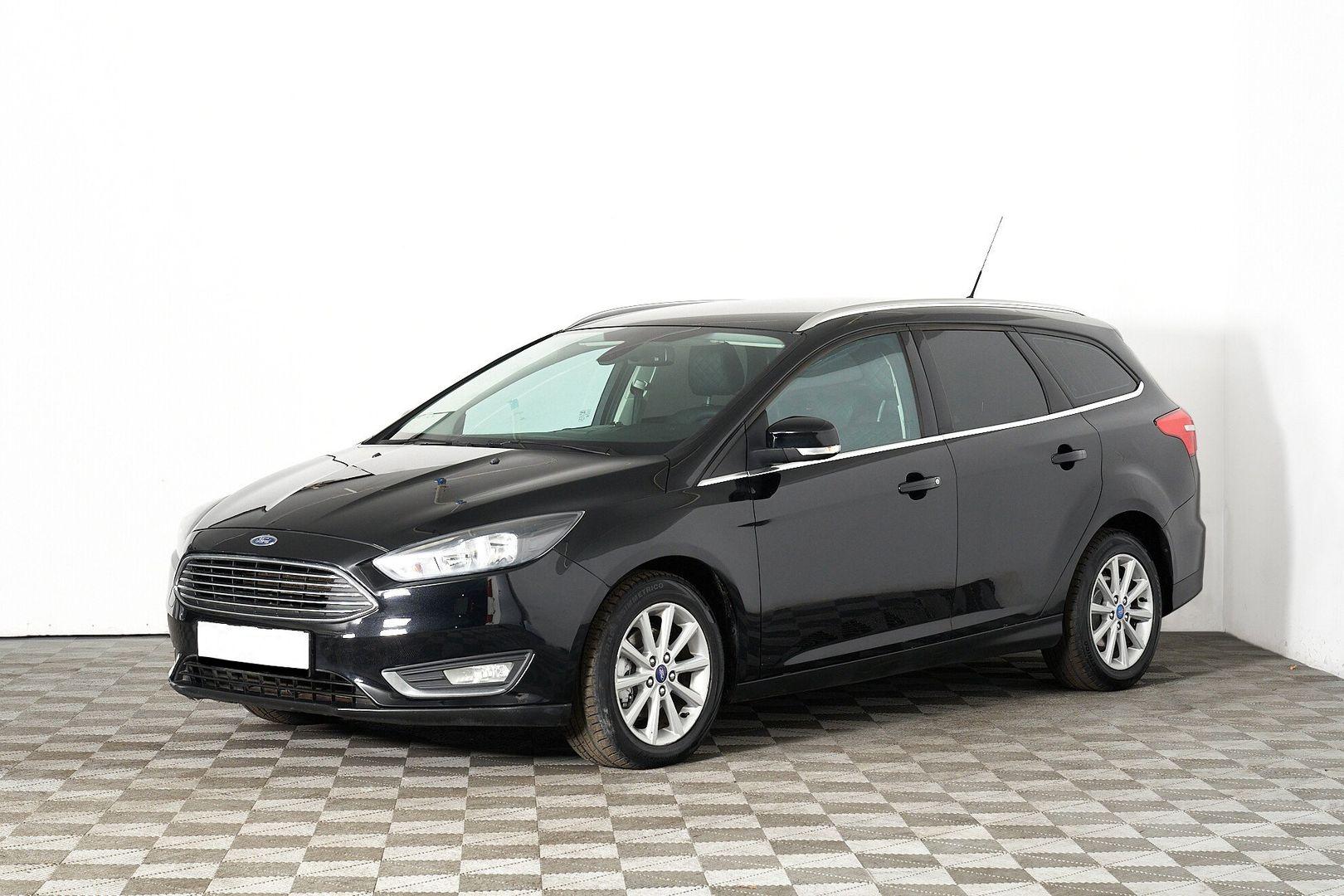 Ford Focus 2015, черный