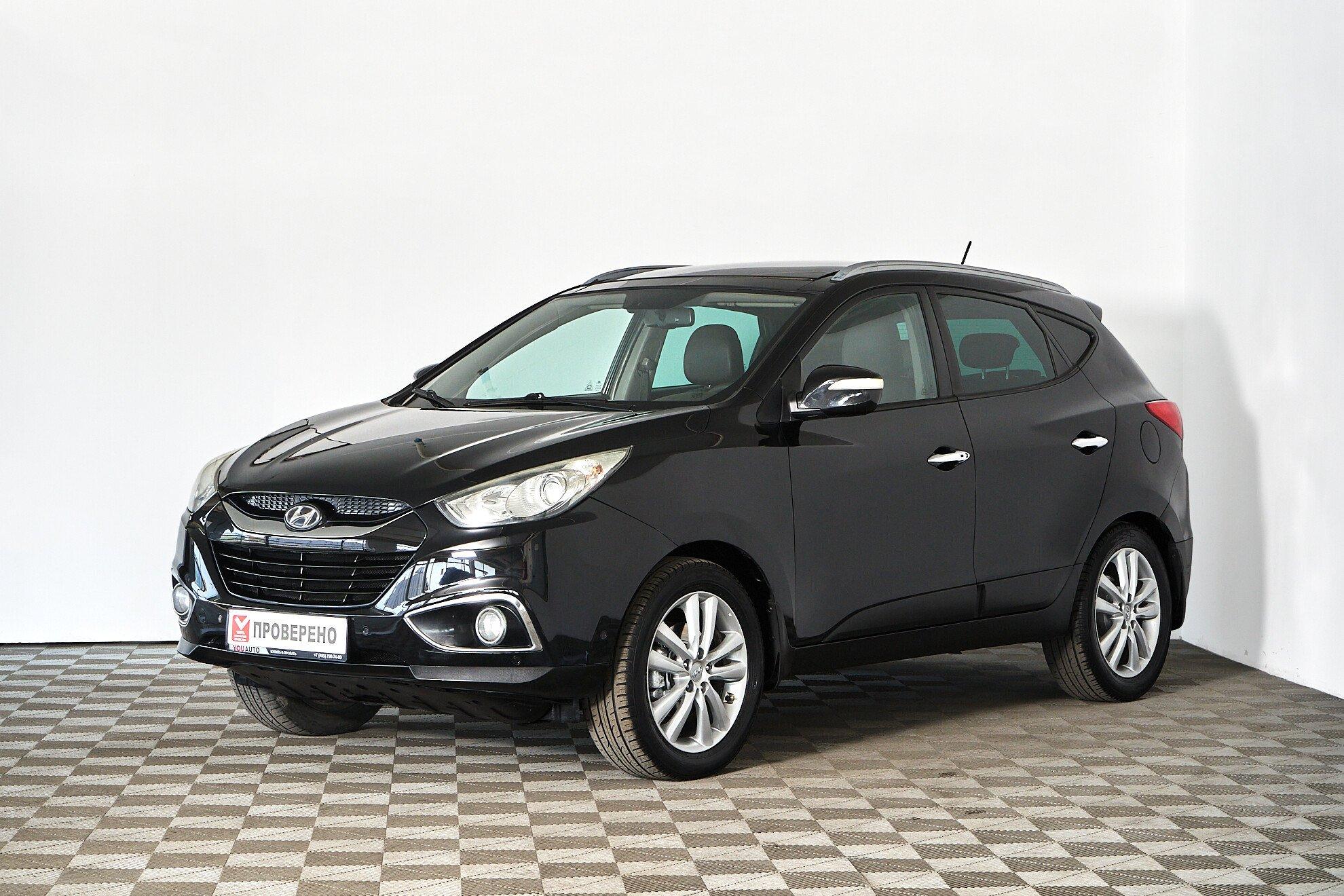 Hyundai ix35 2011, черный