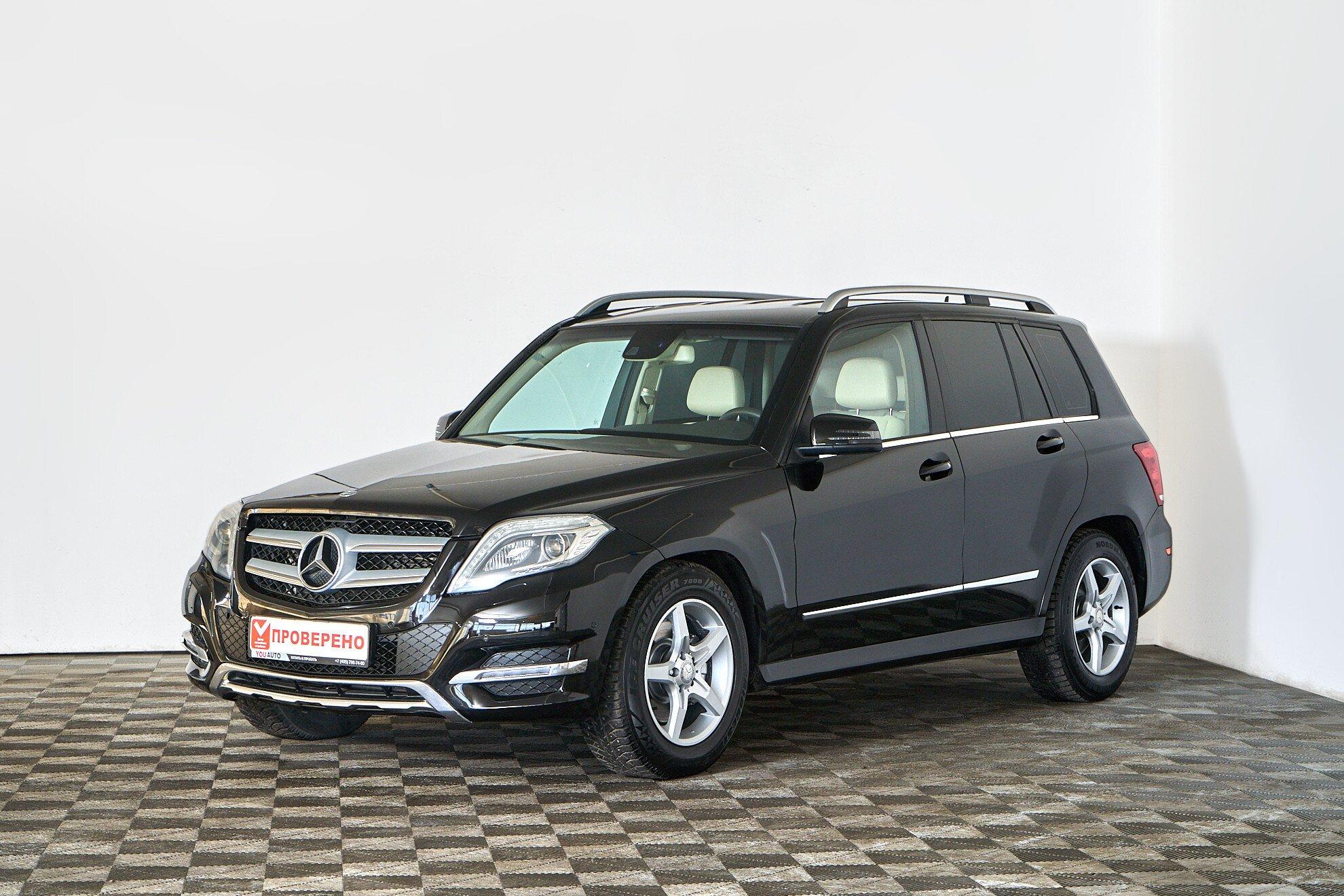 Mercedes-Benz GLK-Класс 2014, черный