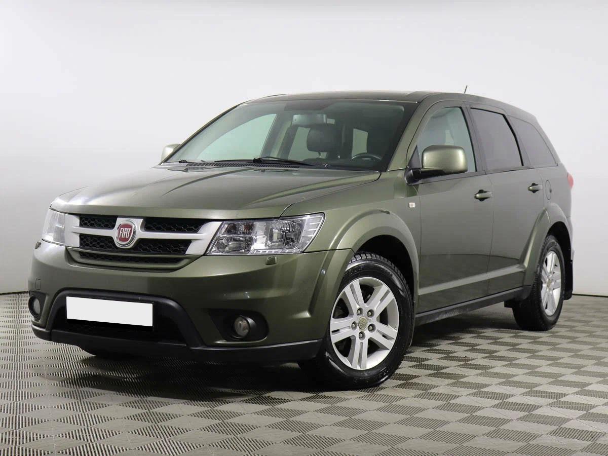 Fiat Freemont 2014, зеленый