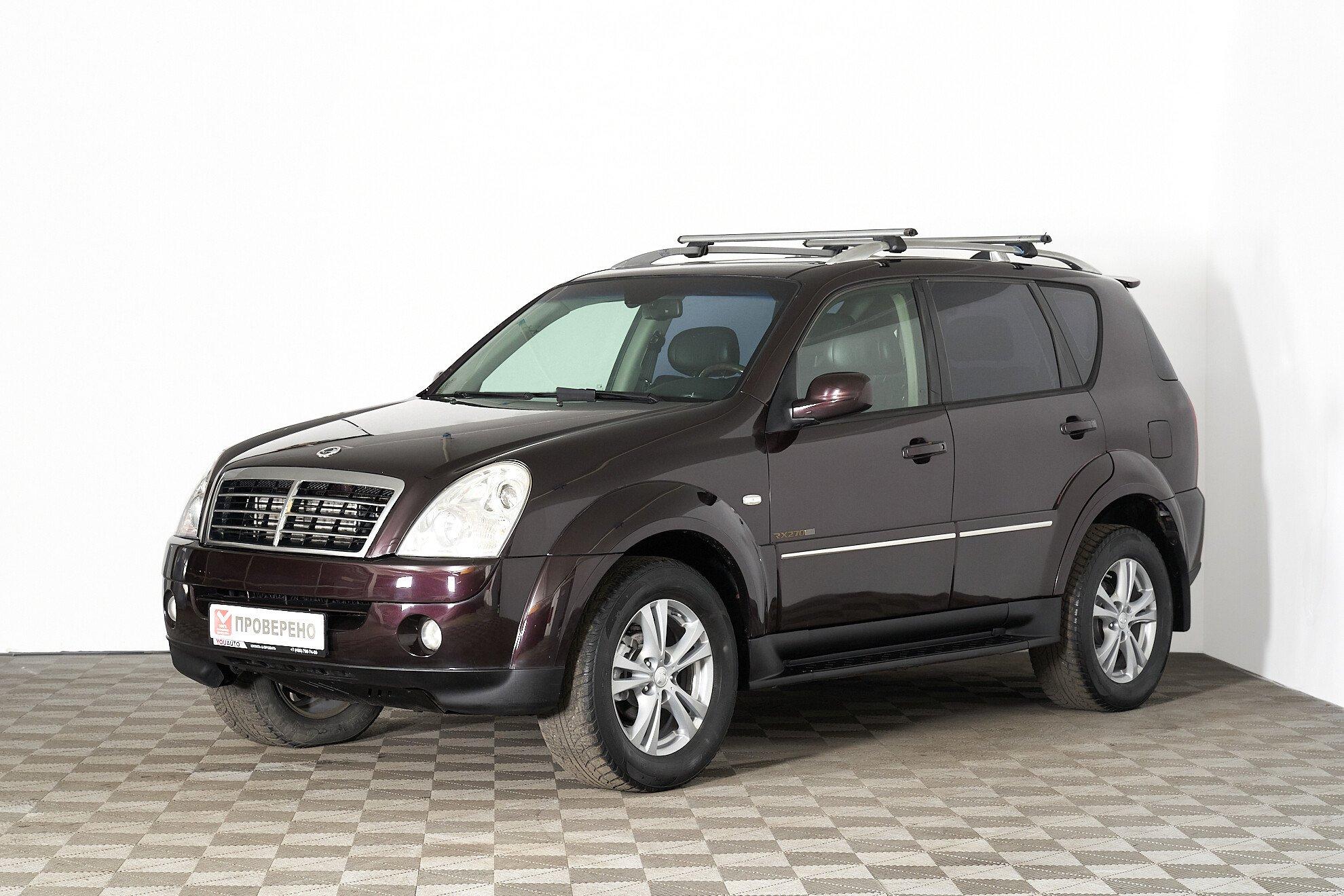 SsangYong Rexton 2010, пурпурный